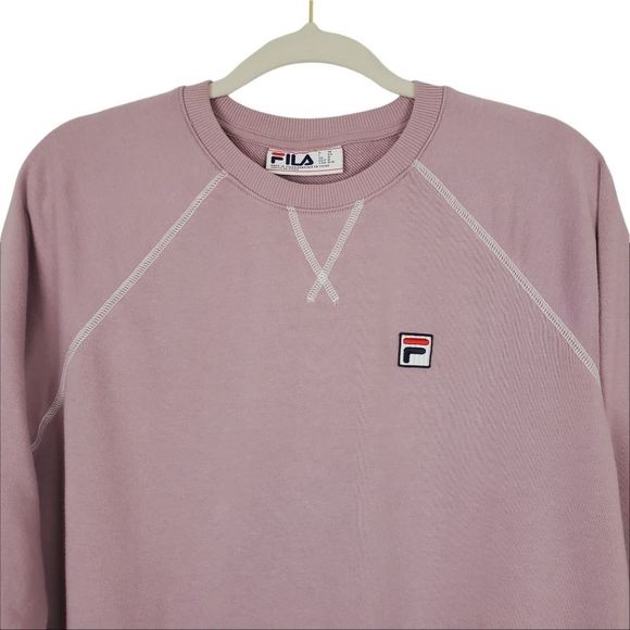 Fila Classic Crewneck Pullover Sweatshirt - Picture 2 of 6